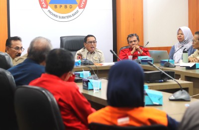 BPBD Sumbar Minim Anggaran Hadapi Tingginya Ancaman Bencana