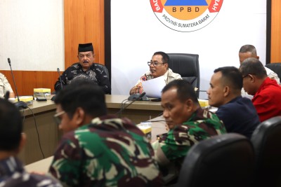 Sumbar Bakal Bentuk TRC Hadapi Tingginya Potensi Bencana